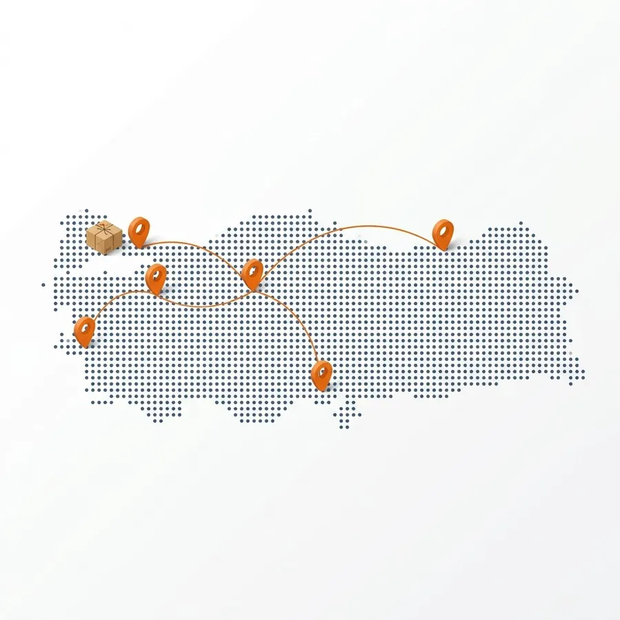 Türkiye teslimat ağı haritası